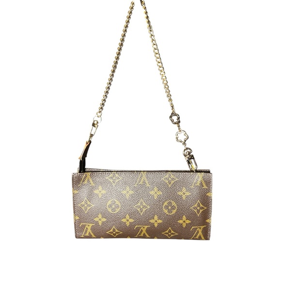 Louis Vuitton Handbags - Louis Vuitton Brown Monogram Vintage Bucket Bag Pouch